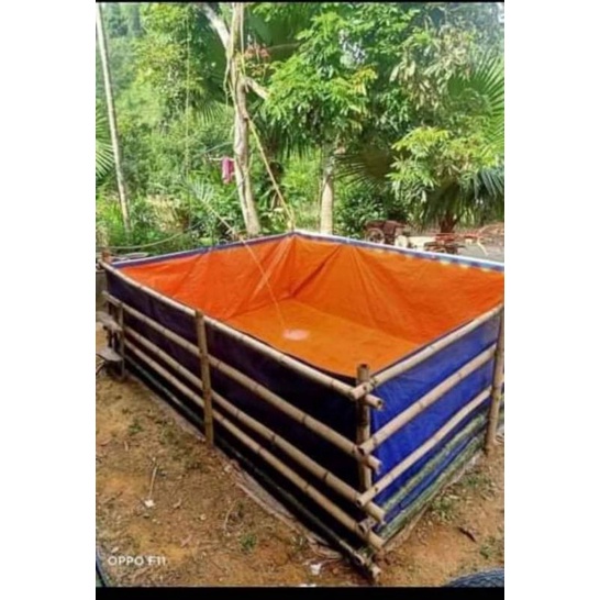 BỂ BẠT NUÔI ỐC, ẾCH,CÁ, LƯƠN MỚI NỞ- BỂ BẠT TẮM ĐỦ Sai