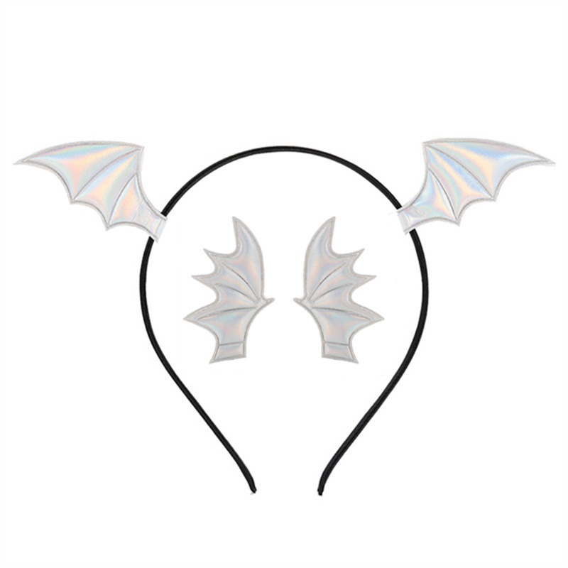 Băng Đô Cài Tóc Đính Cánh Dơi Hoạt Hình Cho Bé