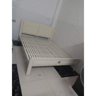 giường sắt hộp 4x8 cao cấp 1m2