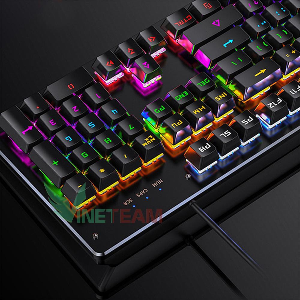 Bàn Phím Cơ Gaming ZK4 Gaming cao cấp, nhiều chế độ led, phím tạch tạch cảm giác chơi game cực đã BH 12 tháng -dc4097