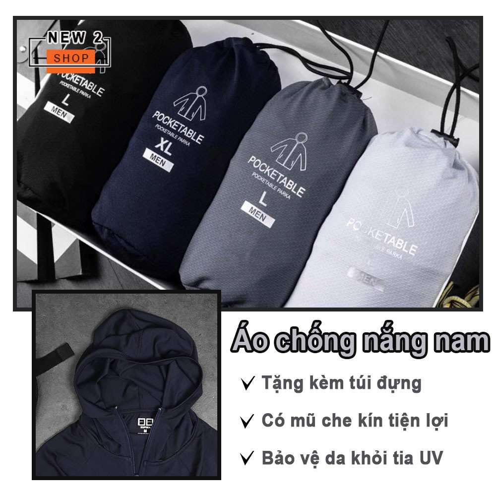 Áo khoác nắng -Áo chống nắng nam nữ chất liệu vải cao cấp thoáng mát chống tia UV hàng made in Việt Nam New2_Shop | BigBuy360 - bigbuy360.vn