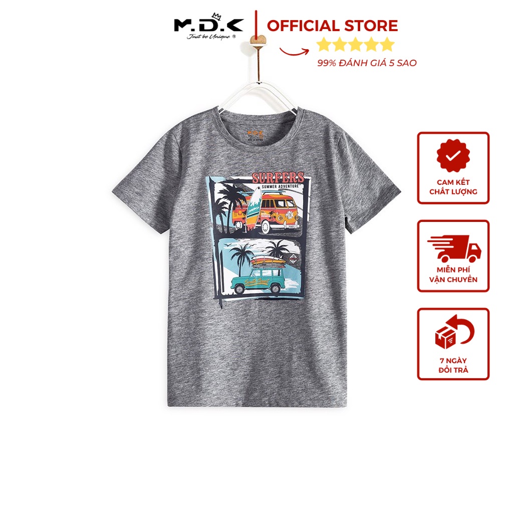 Áo Thun Trẻ Em Trai M.D.K Summer Surfers T-shirt M.D.K - cá tính, năng động