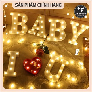 Đèn LED Hình 26 Chữ Cái Và Biểu Tượng Và Trái Tim Tùy Chọn Chạy Pin Làm Đèn Ngủ/Cầu Hôn/Trang Trí Giáng Sinh/Valentine