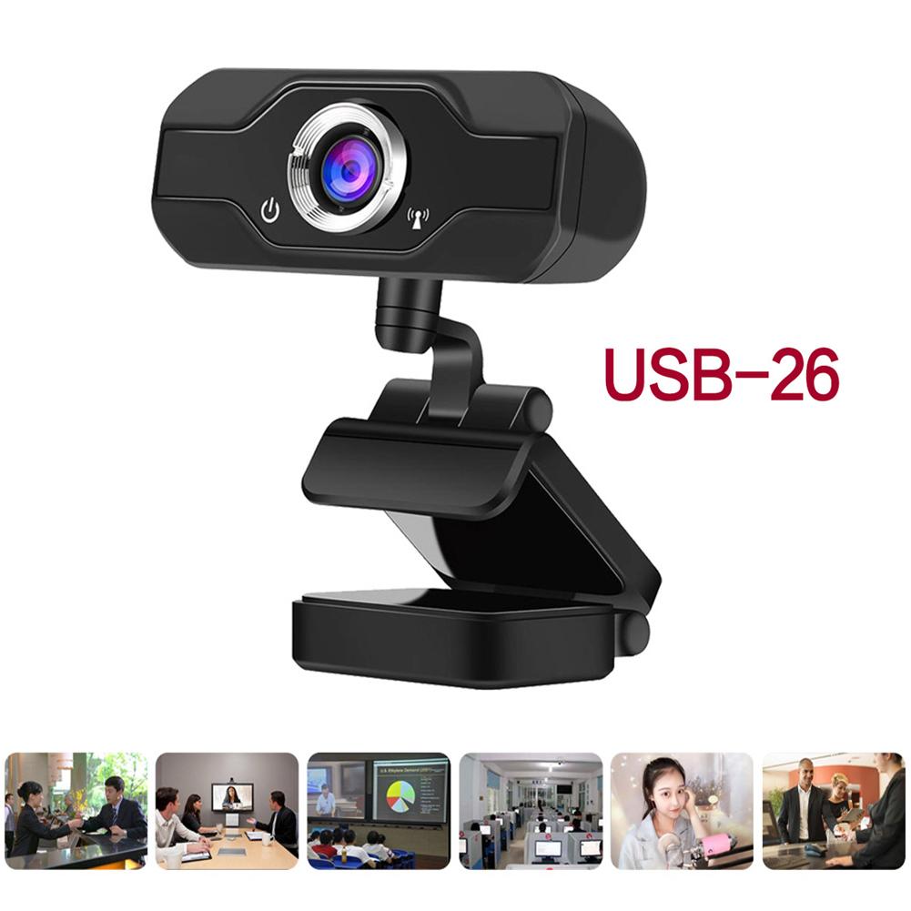 TZ Camera máy tính mini Full HD Webcam với micrô Webcam USB di động cho cuộc họp trực tuyến Máy tính xách tay máy tính | BigBuy360 - bigbuy360.vn