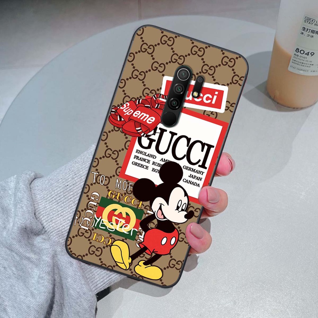 Ốp lưng Xiaomi REDMI 9 hình thương hiệu, thời trang, cute, đáng yêu