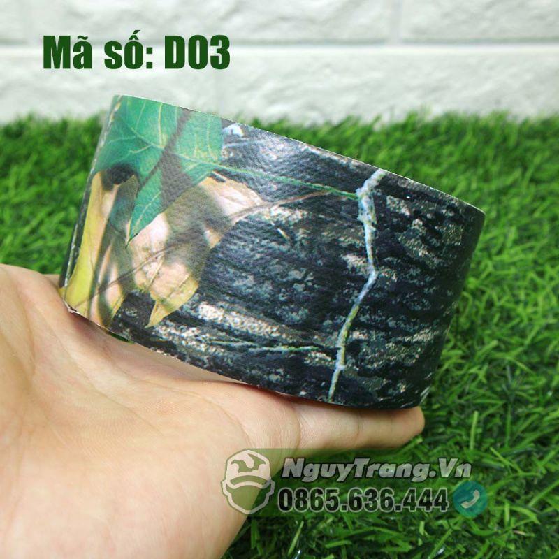Băng Keo Ngụy Trang 3D Dài 10m Chống Thấm Nước