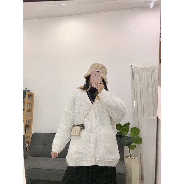 Áo lông cừu siêu dày mẫu mới 2021 dành cho nữ PeNeeconcept