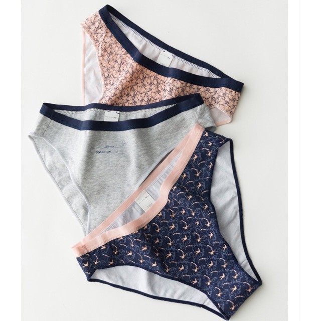 [Hàng mới] Set quần lót cotton Oysho
