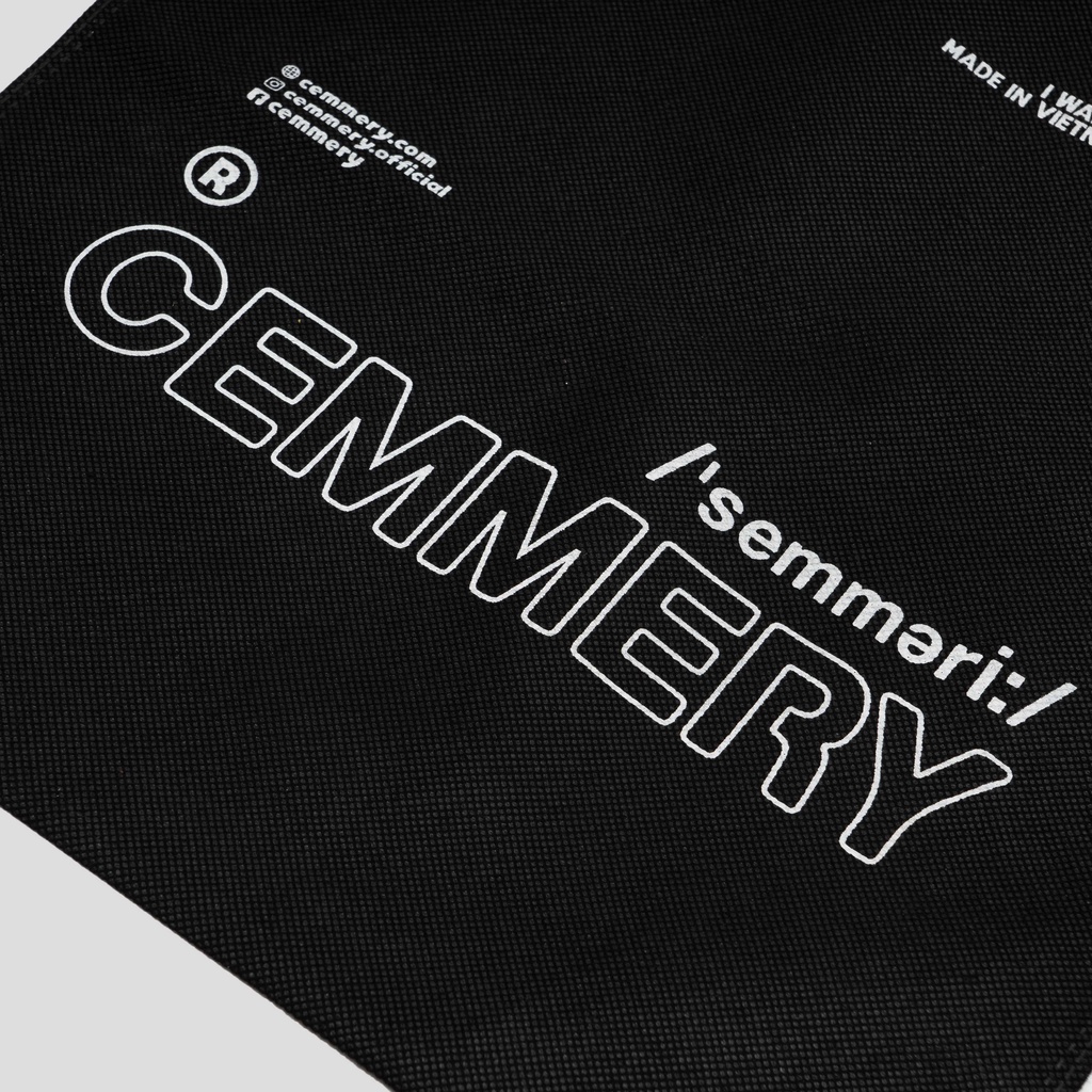 Túi Vải Không Dệt LocalBrand Cemmery "TOTE BAG"