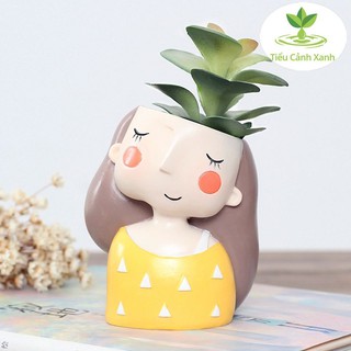 Chậu cây cô gái tương tư áo vàng