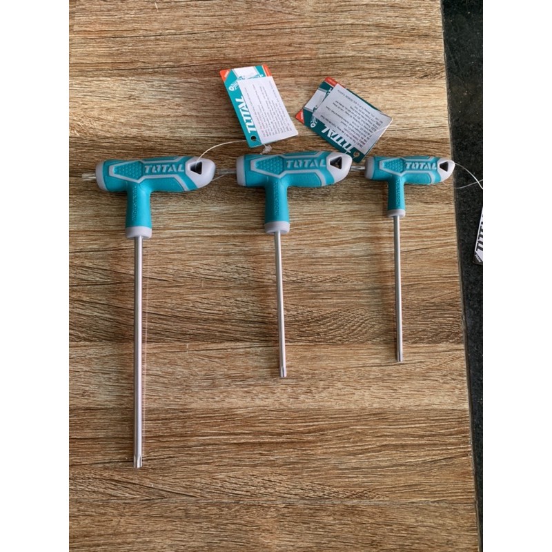 Lục giác bông hoa thị cán chữ T TOTAL T20, T25, T30 | Tay vặn lục giác bông THHW15T201001 THHW15T251001 THHW15T301501