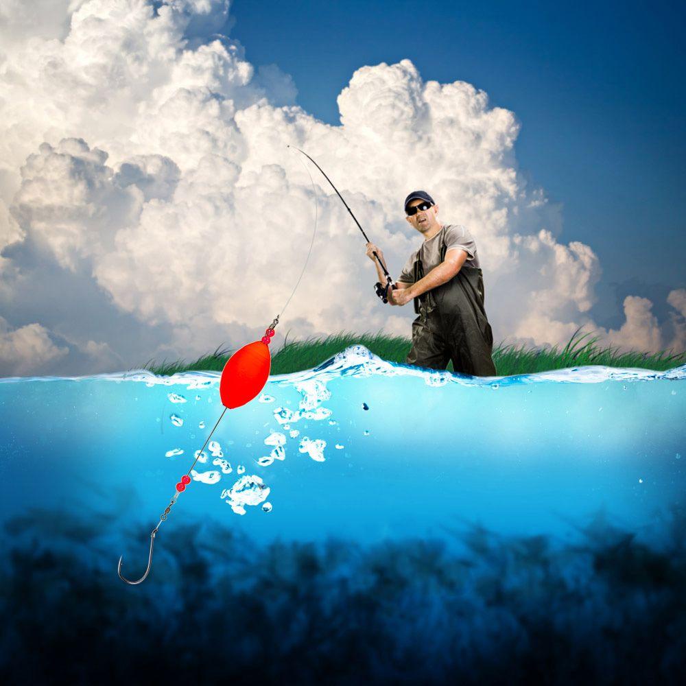 MUVAKO Phao Câu Cá Dáng Dài Chuyên Dụng Chất Lượng Cao