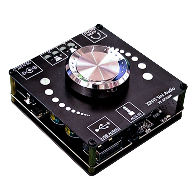 XY-AP100H 100W+100W Dual TPA3116D2 Bluetooth 5.0 Audio Amplifier