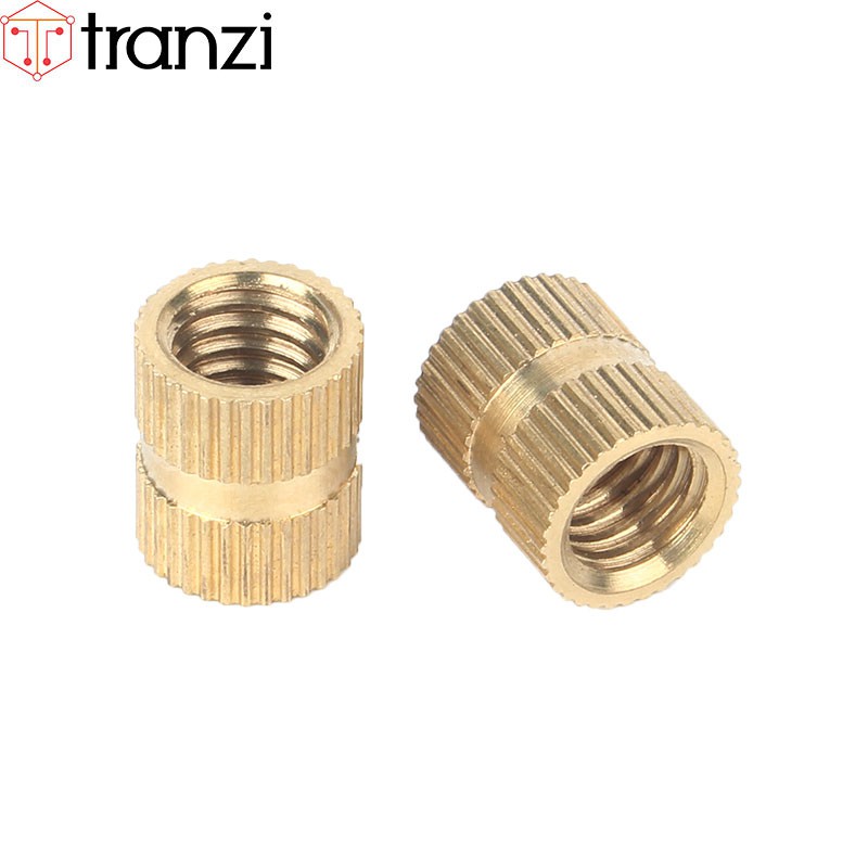 Đai ốc cấy ren Insert Nuts Tone đồng M2 M2,5 M3 M4 M5 M6