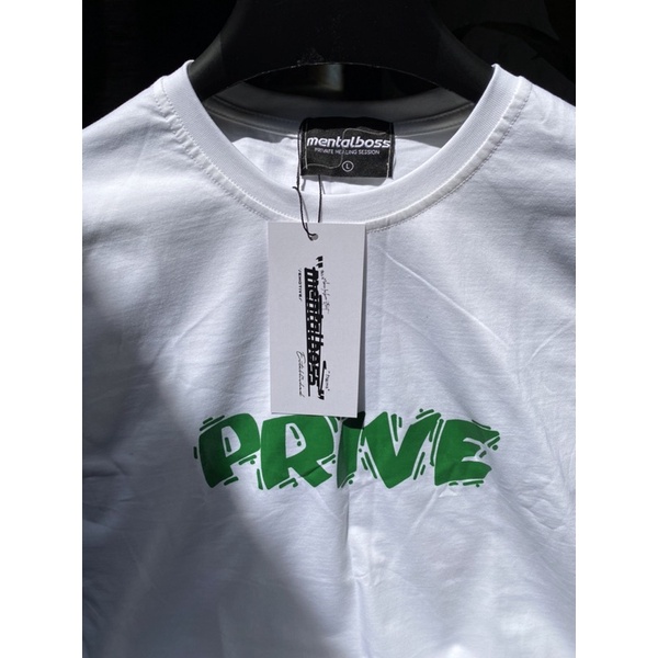 Áo thun trắng Mentalboss Privé [CÓ HỘP]