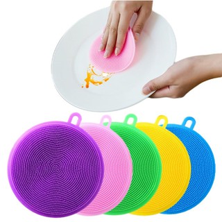 COMBO 5 Miếng Rửa Chén Bát Silicon Đa Năng Siêu Sạch
