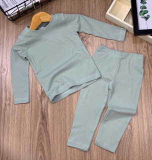Bộ thun trơn cho bé  ( combo 4b )