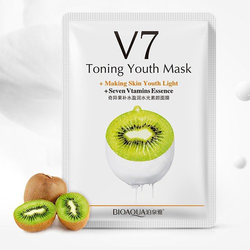 Mặt nạ giấy 💕FREESHIP💕 Nạ giấy Bioauqa dưỡng trắng da mụn cấp ẩm hàng nội địa trung