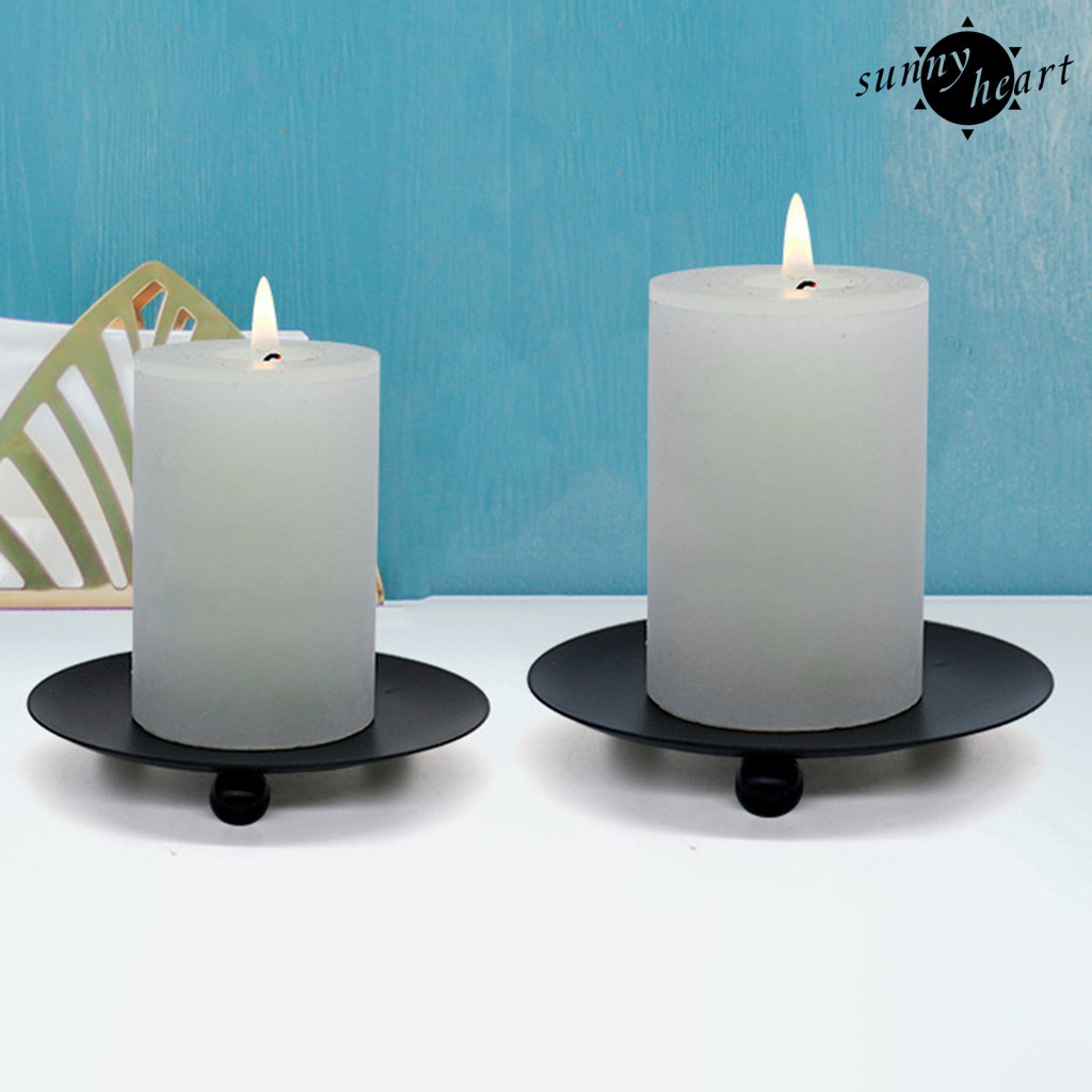 Chân Nến Bằng Kim Loại Kiểu Dáng Độc Đáo Lãng Mạn
