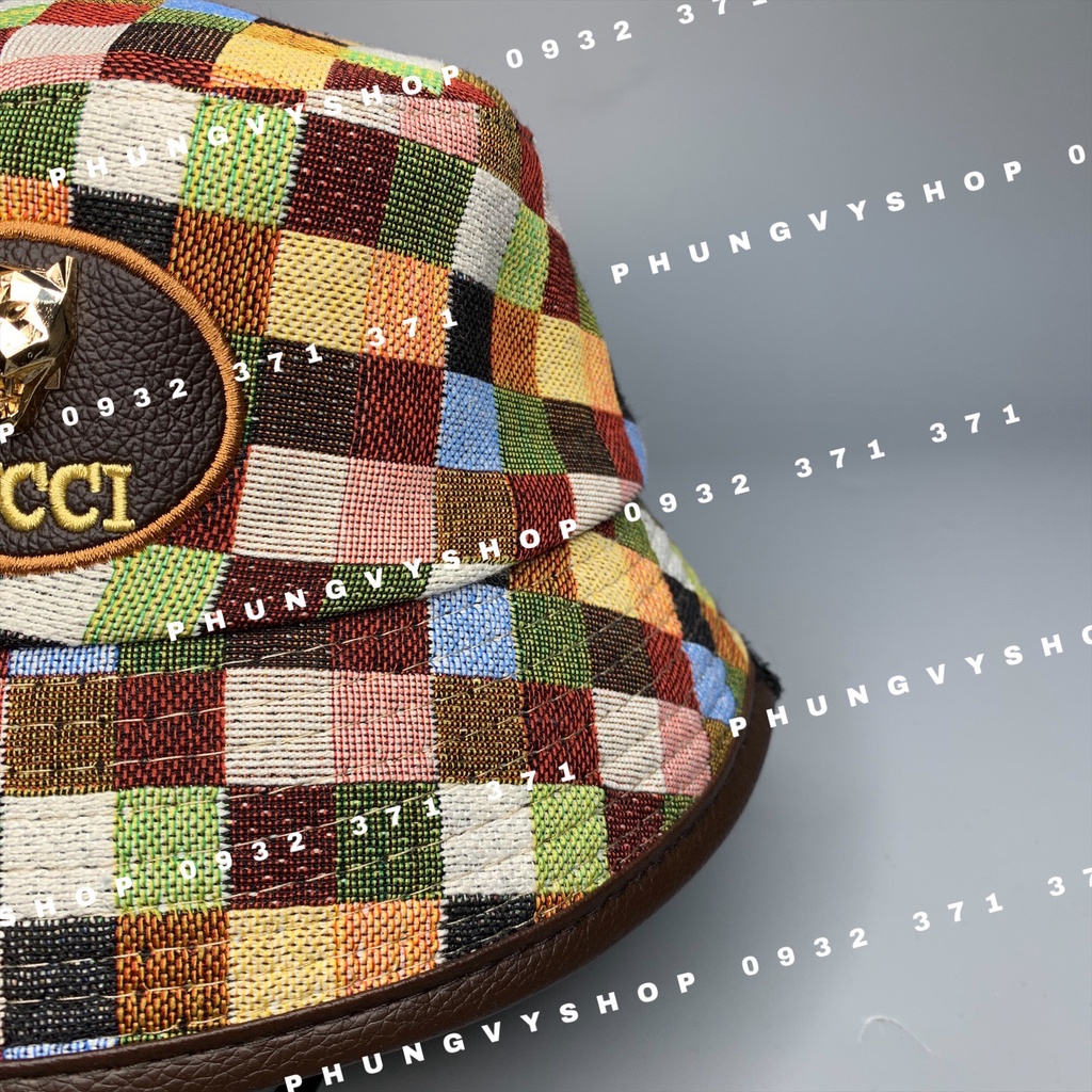 Bé 2.5-6 Tuổi/ Vòng đầu 52cm_ Mũ BO CARO MÀU LOGU- Nón Tai bèo