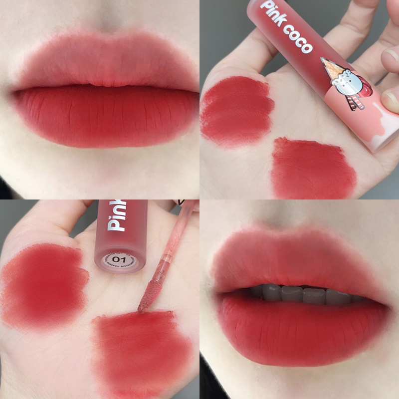 Son Kem Màu Nhung Lì Pink Coco