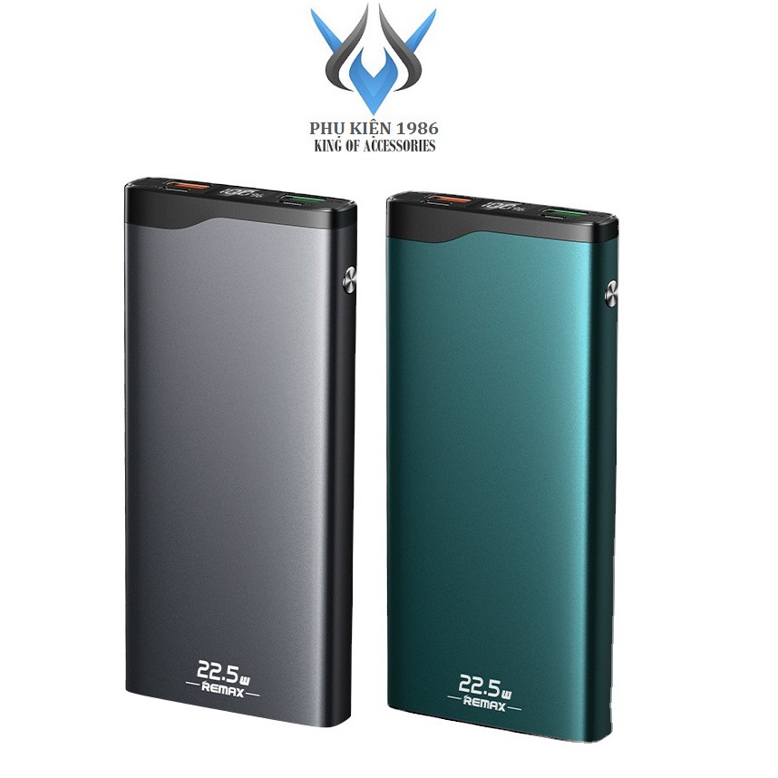 Pin sạc dự phòng Remax RPP-201 10000mAh sạc nhanh QC3.0 max 22.5W, Type-C PD 18W (Màu ngẫu nhiên) - Phụ Kiện 1986