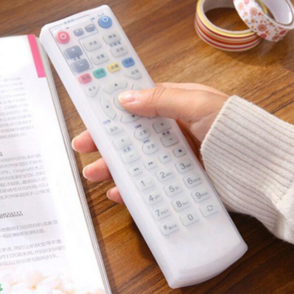 YIYU Vỏ silicon bảo vệ điều khiển từ xa TV chống bụi chống thấm nước tiện dụng