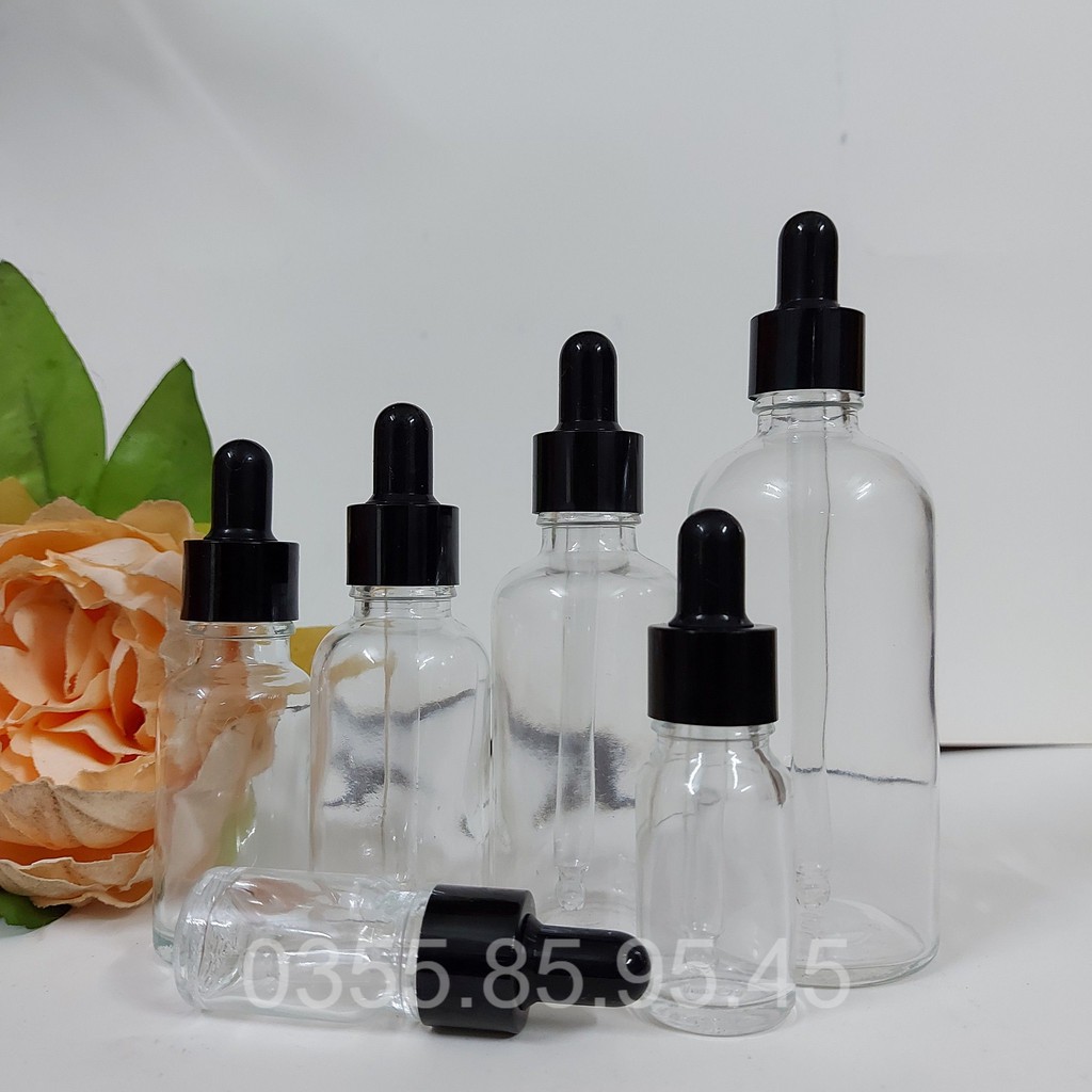 10 Chai thủy tinh 100ml nắp bóp