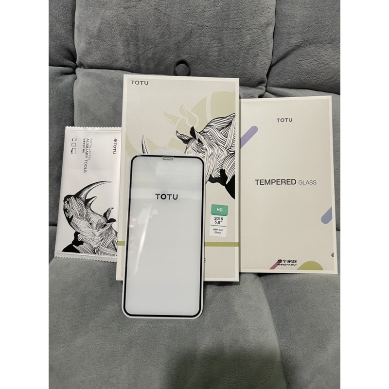 Kính Cường Lực  Chính Hãng TOTU Rhino Full Màn Cho iPhone 11pro / iphone x