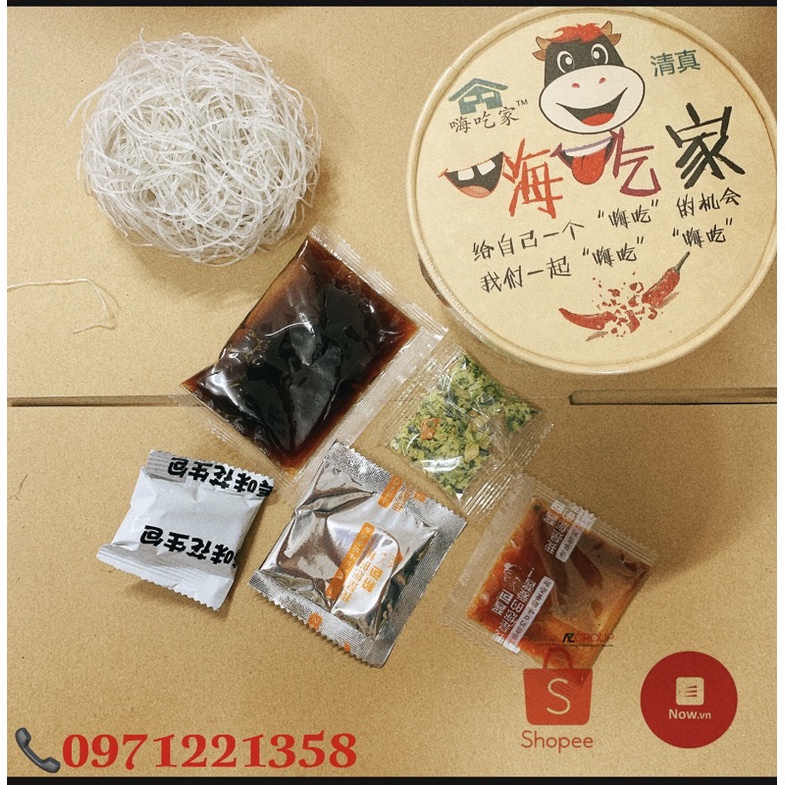  (hàng sẵn) Sỉ 1 thùng Miến Trùng Khánh chua cay 6 hộp/122gr | BigBuy360 - bigbuy360.vn