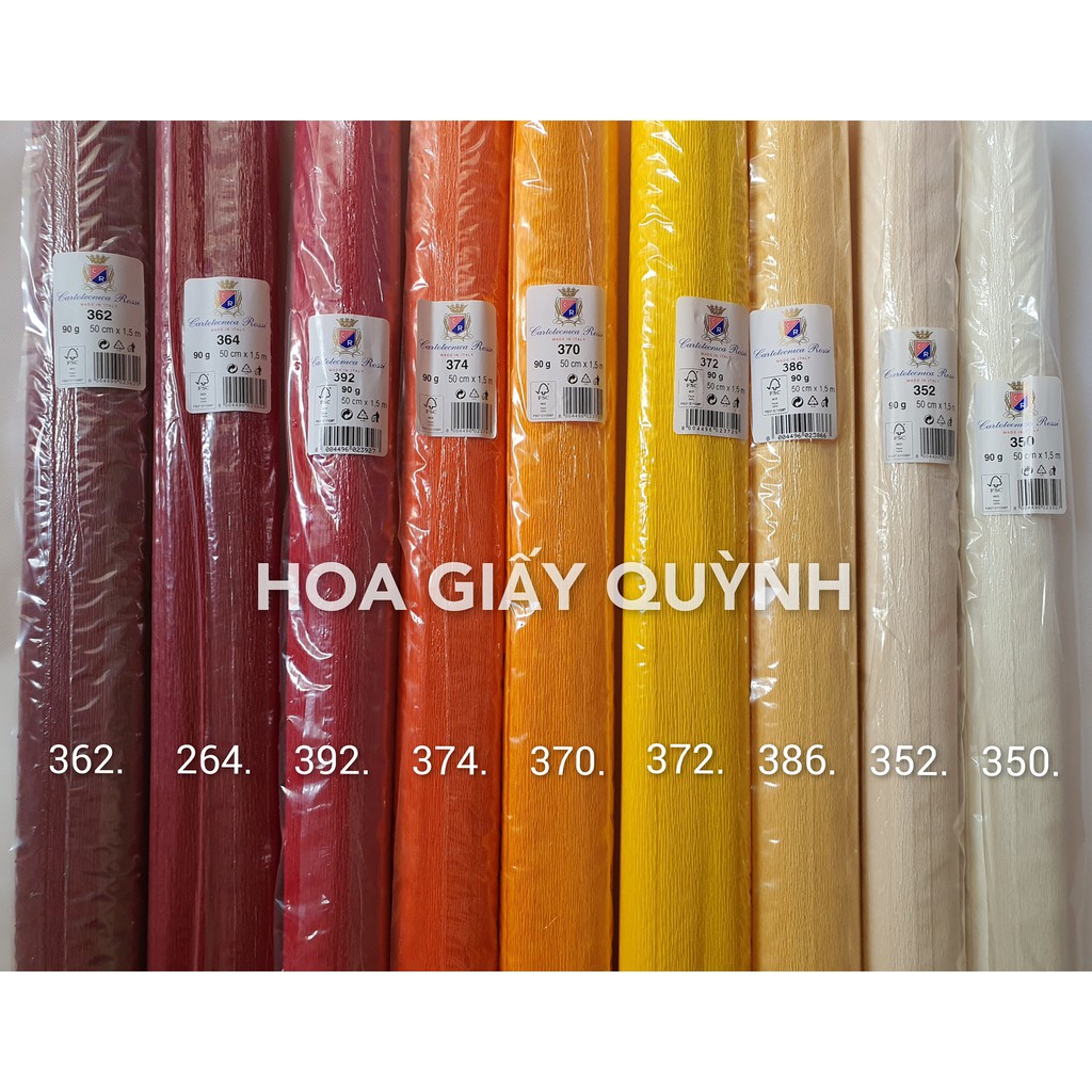 GIẤY NHÚN Ý 90gr - cuộn 50cm x 1.5m