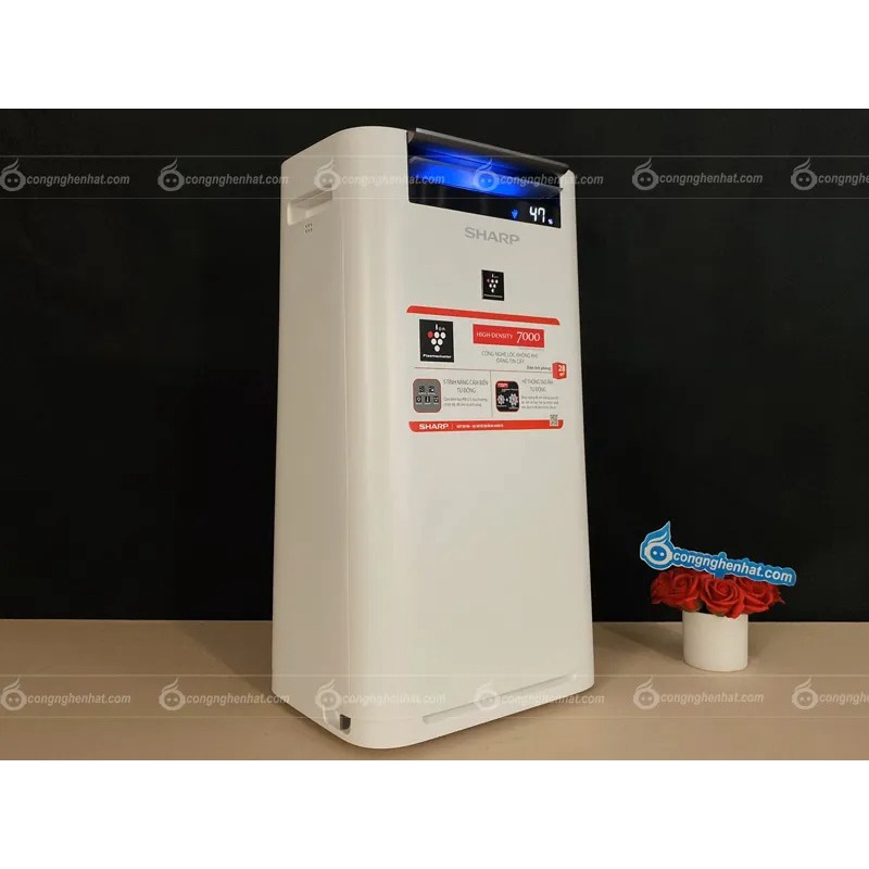 Máy lọc không khí tạo ẩm Sharp KC-G40EV-W Lọc bụi mịn PM2.5 - Hàng chính hãng - Mới 100% - Bảo hành 12 tháng