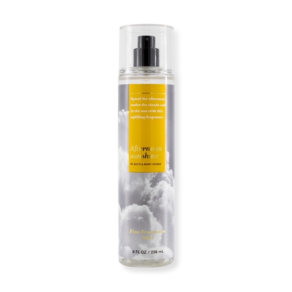 Xịt thơm lưu hương toàn thân Bath and Body works-Afternoon Sunshine 236ml
