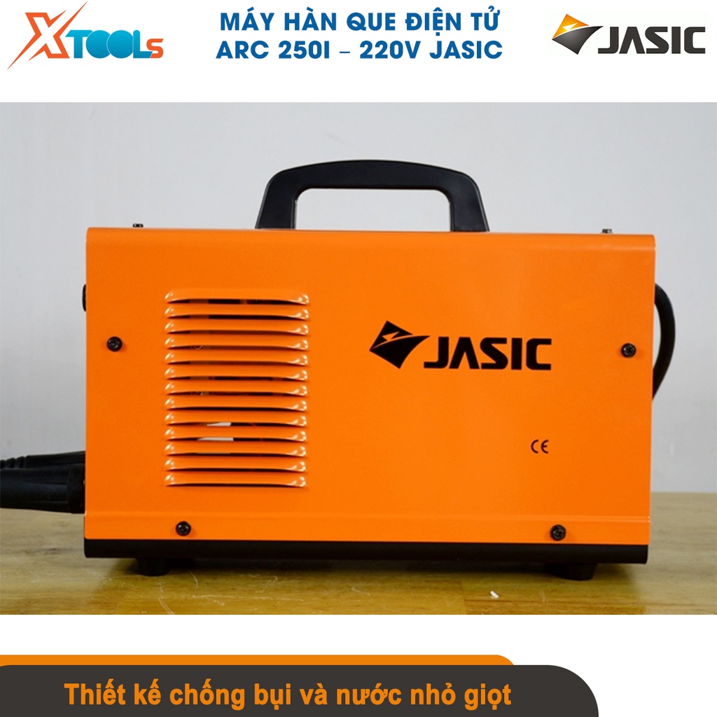 Máy hàn que Jasic ARC-250I, Điện áp ra không tải 70V, Phạm vi điều chỉnh dòng hàn 10A - 200A [CHÍNH HÃNG][XTOOLS]