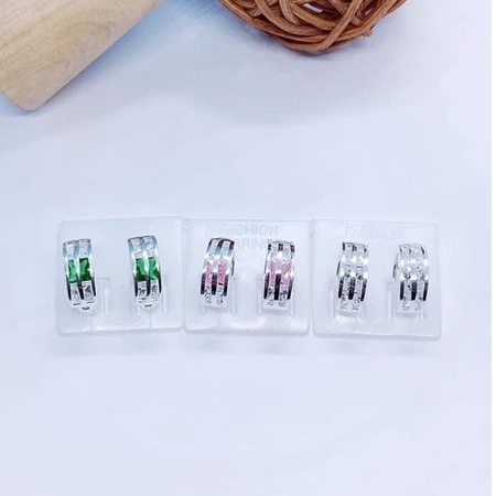 1 CHIẾC KHUYÊN TAI BẠC NAM NỮ