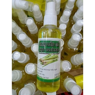 Tinh dầu đuổi muỗi thơm phòng Sả Chanh dạng chai xịt cỡ Lớn 100ml