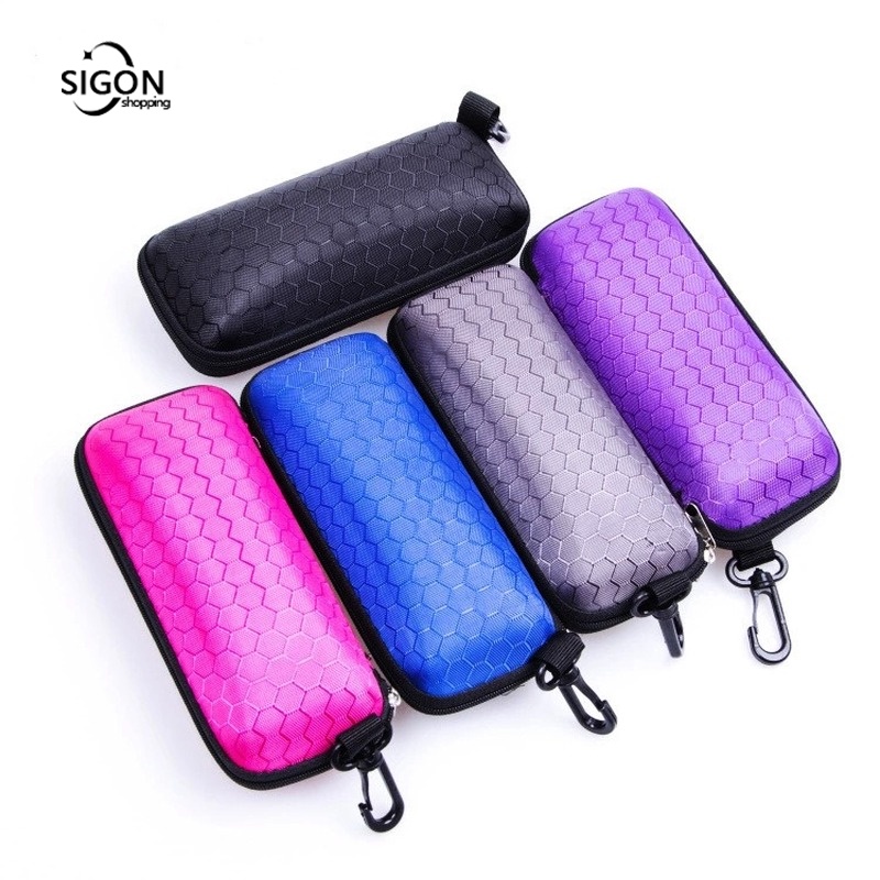 Hộp Đựng Mắt Kính Bằng EVA Có Khóa Kéo Chống Áp Lực Và Chống Rơi Thoải Mái Có Tay Cầm Phù Hợp Cho Bao Bì