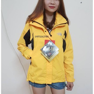 [Free Ship] Áo khoác 2 lớp TNF(Vàng)