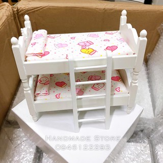 Giường tầng - Mô hình gỗ