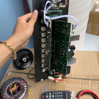 Mạch loa kéo 4 tấc đôi, 500w