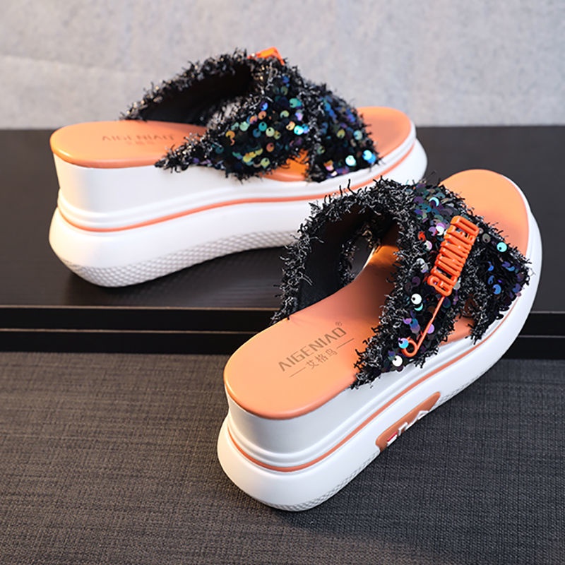 Giày Đế Dày Chống Trượt Thiết Kế Mới Năng Động Thời Trang