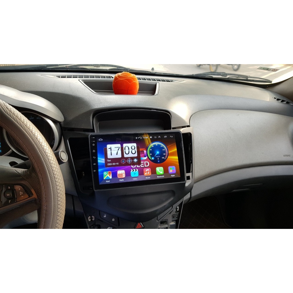 Mặt dưỡng kèm dây nguồn zin lắp màn hình android cho xe CHEVROLET CRUZE 2009-2016