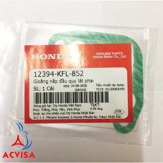 Gioăng nắp đầu quy lát phải xe máy SUPER DREAM EURO II; WAVE ALPHA  (Phanh cơ); WAVE RS ...