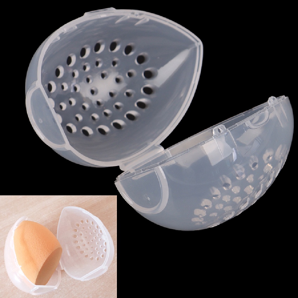 Hộp đựng mút trang điểm làm đẹp khi đi du lịch