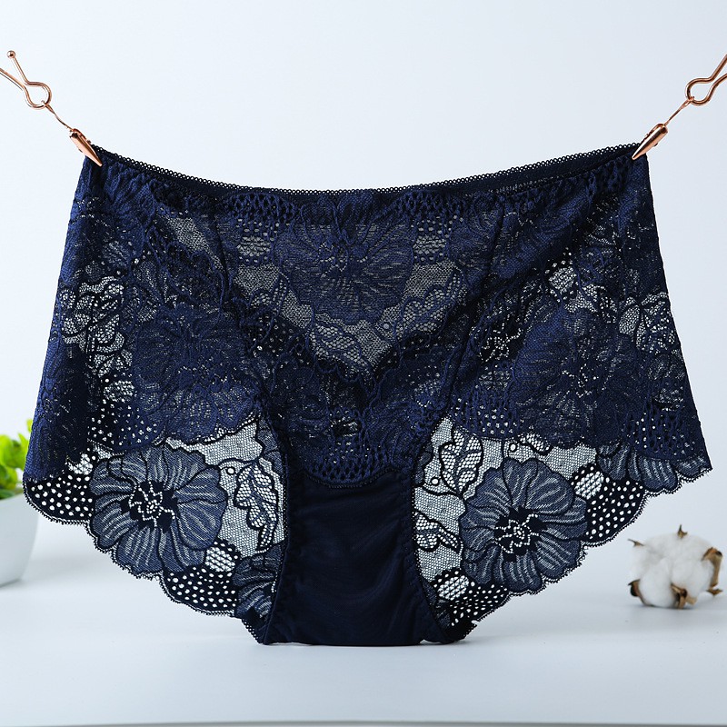 Quần Lót Ren Lưng Cao Plus Size Lớn XXL 110kg