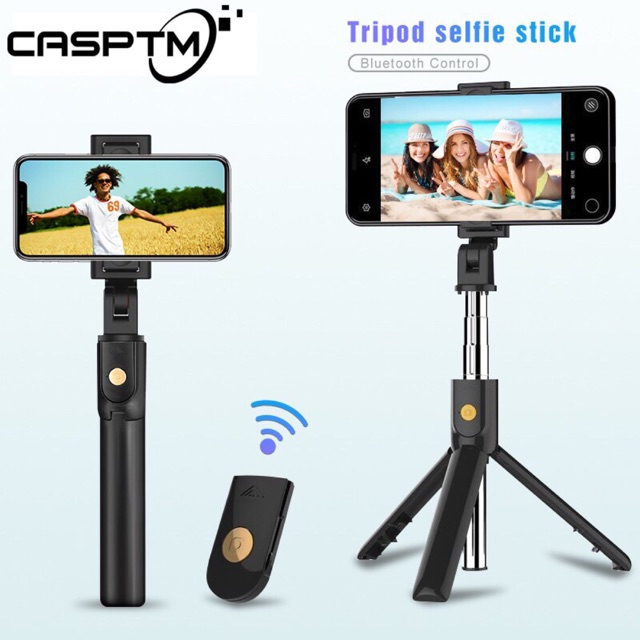Gậy tự sướng 3 chân Bluetooth Tripod K07 có điều kiểm từ xa ( Thông dụng )