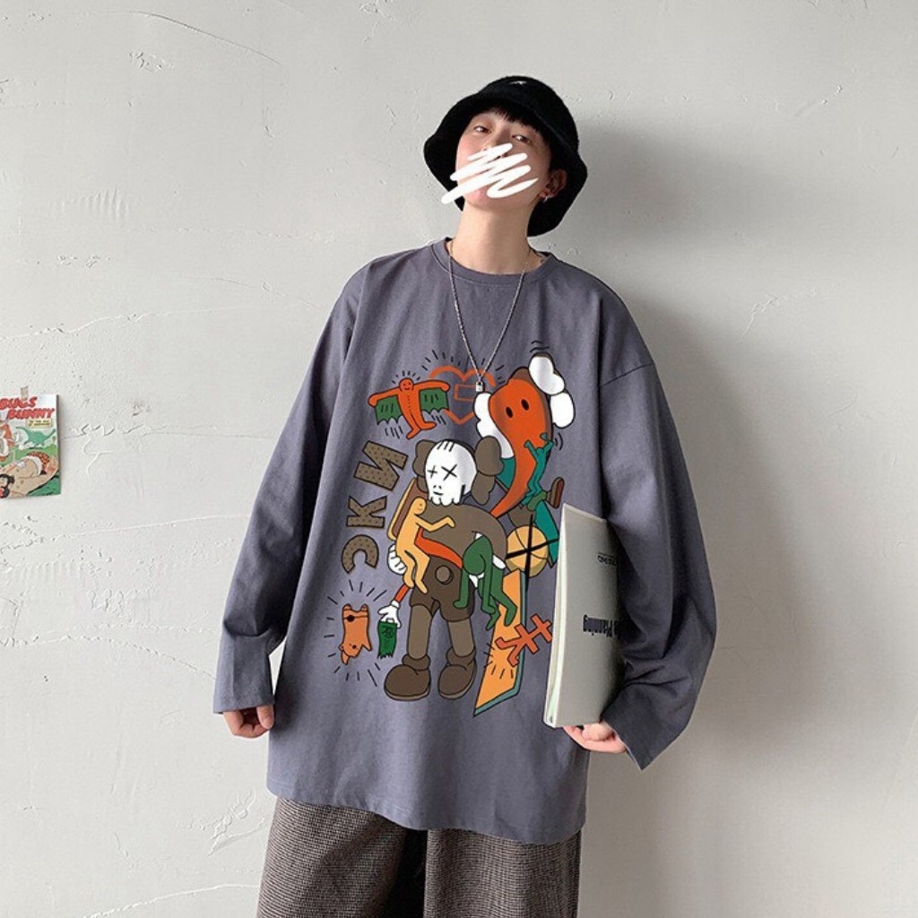 Áo sweater nam DVT hàng quảng châu cao cấp, vải cotton co giãn 4 chiều, thoáng mát A06 | BigBuy360 - bigbuy360.vn