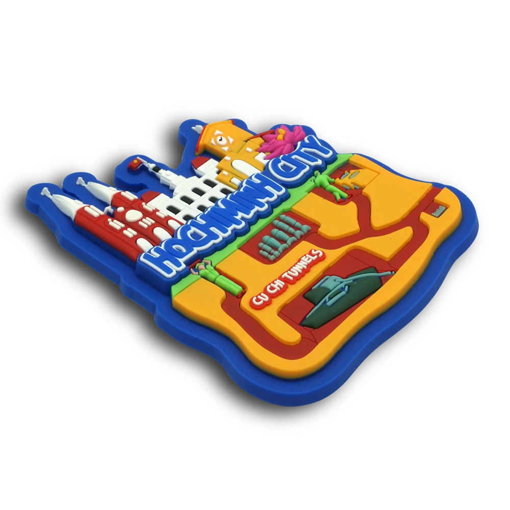 Nam châm dán tủ lạnh - Fridge Magnet - Nam châm hít tủ lạnh - Quà tặng lưu niệm Hồ Chí Minh