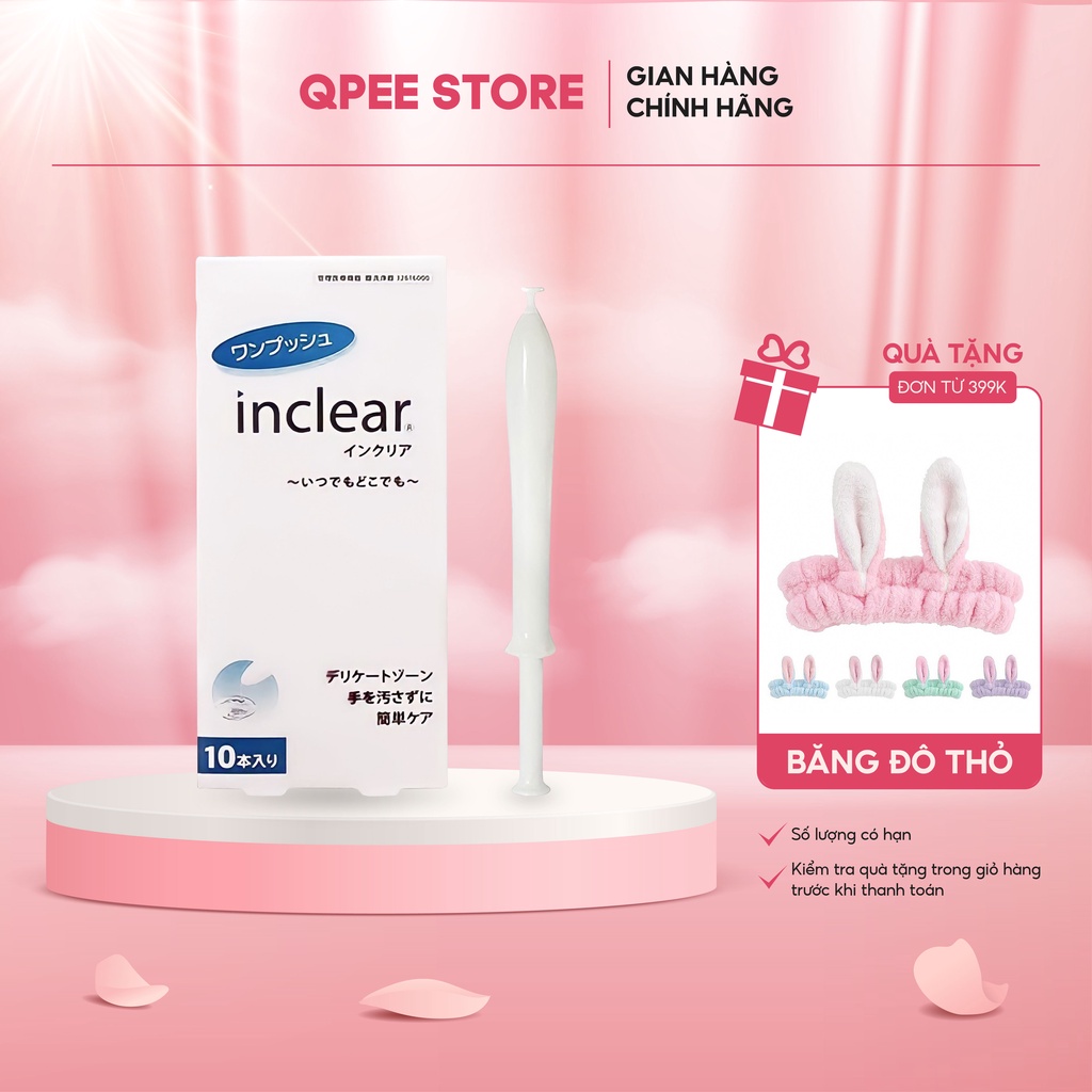 ✅[CHÍNH HÃNG]  Đũa thần Inclear Kiesn dung dịch vệ sinh phụ nữ Nhật Bản ( Bán Lẻ ) - QPEE STORE