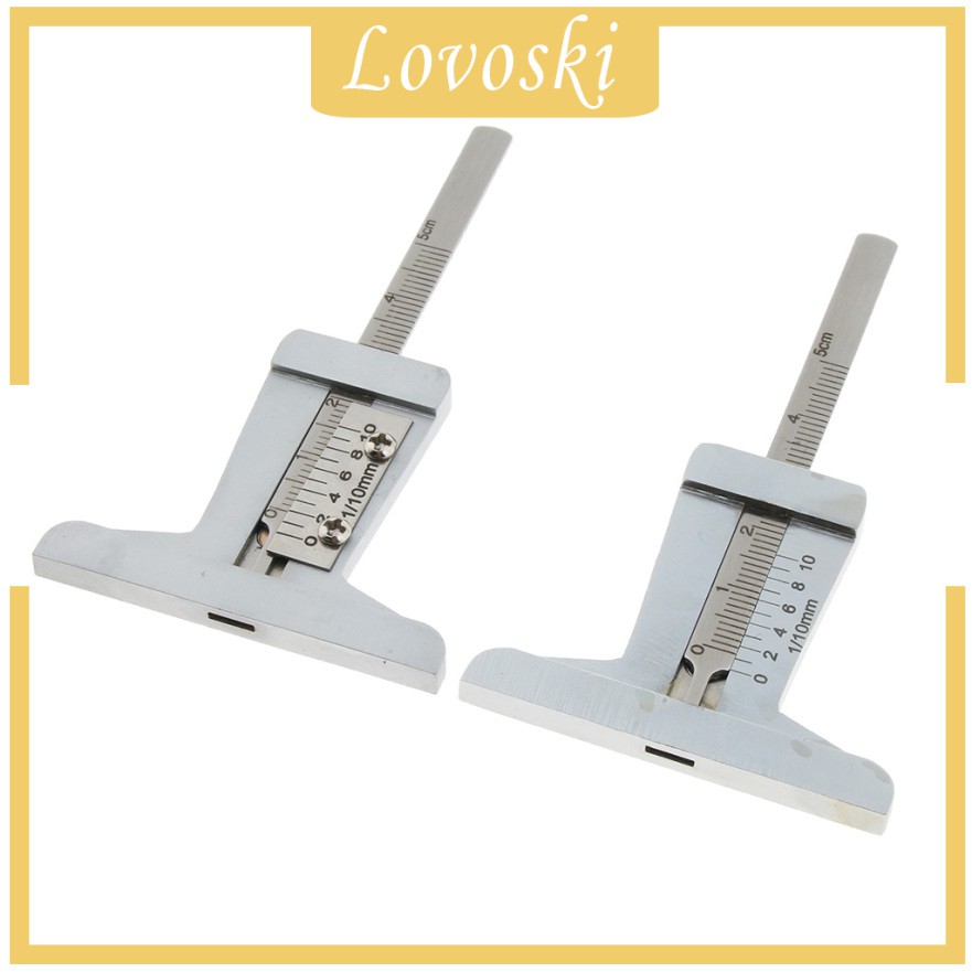 [Lovoski] Thước Đo Độ Sâu Lốp Xe Trượt